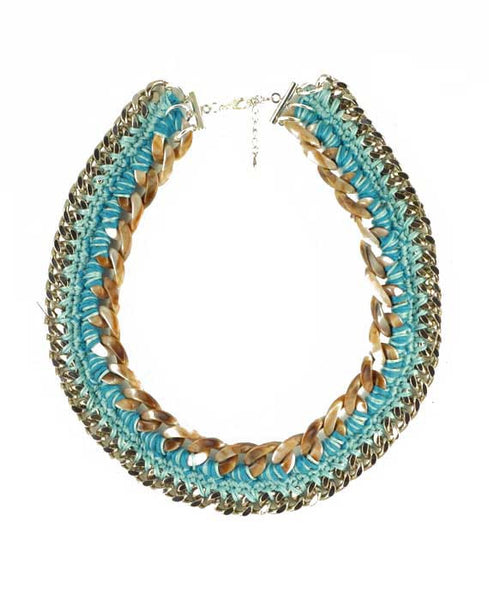 Beni Teal Necklace - Art Urbane